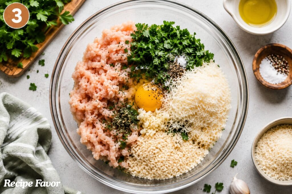Herby Chicken Meatball Bowl Recipe for Healthy Dinners