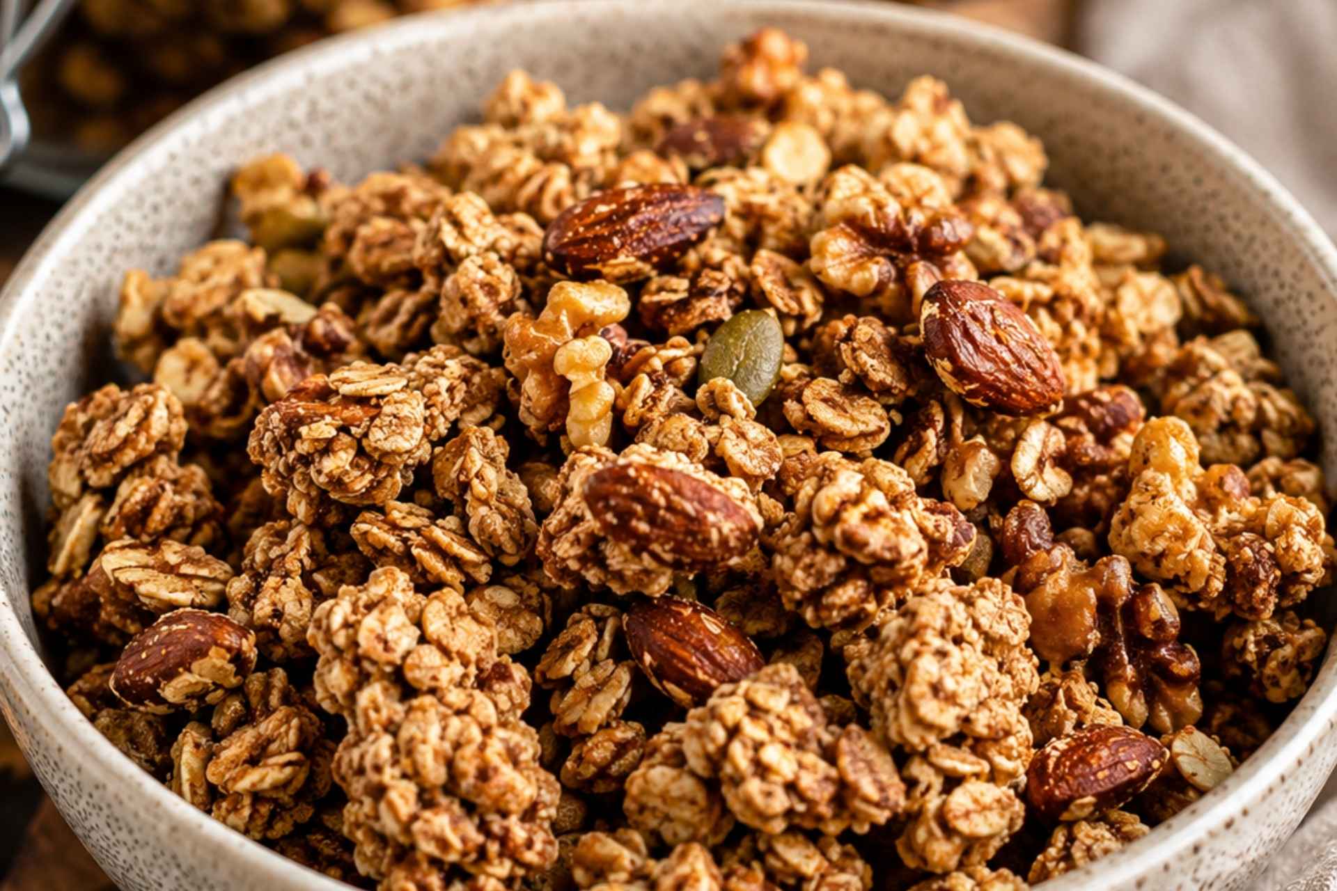 High Protein Granola Recipe – Crunchy & Healthy