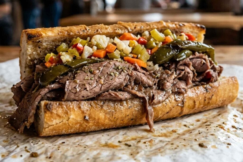Italian Beef Sandwich Recipe (Chicago Style)