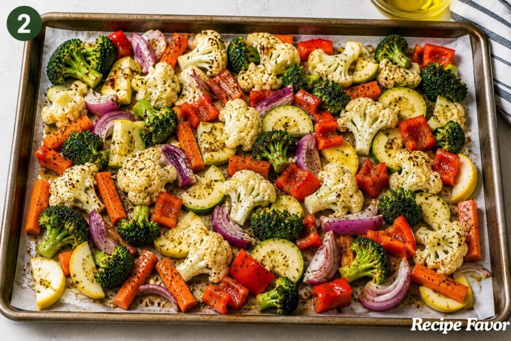 Roasted Vegetable Du Jour Recipe for Restaurant Flavor