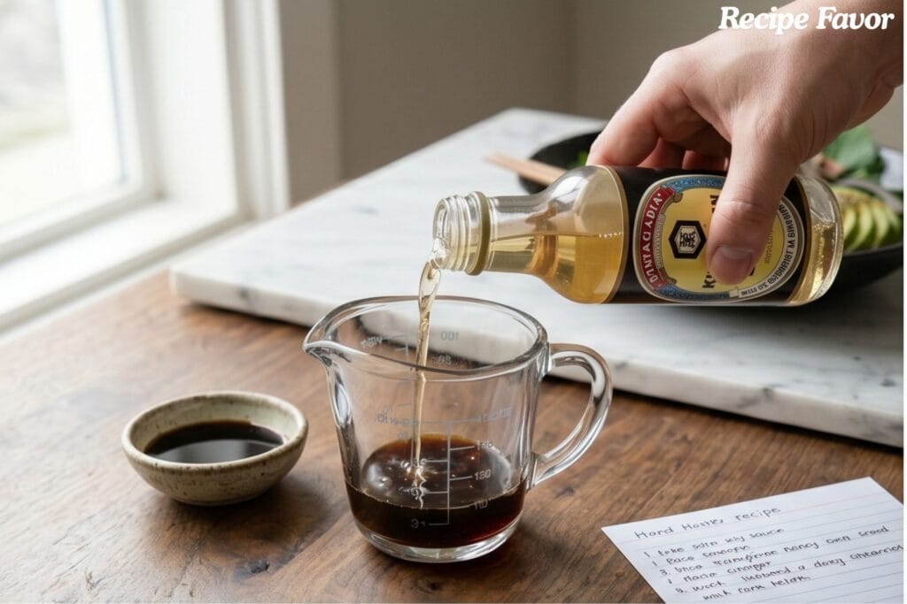 Japanese Wafu Dressing Recipe (Ginger & Sesame)