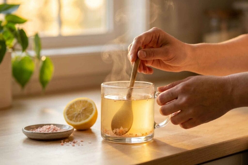 Japanese Pink Salt Recipe with Himalayan Salt & Lemon